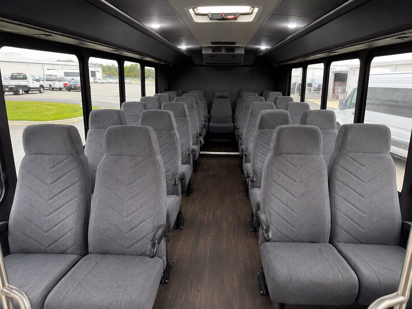 anaheim 20 passenger minibus interior
