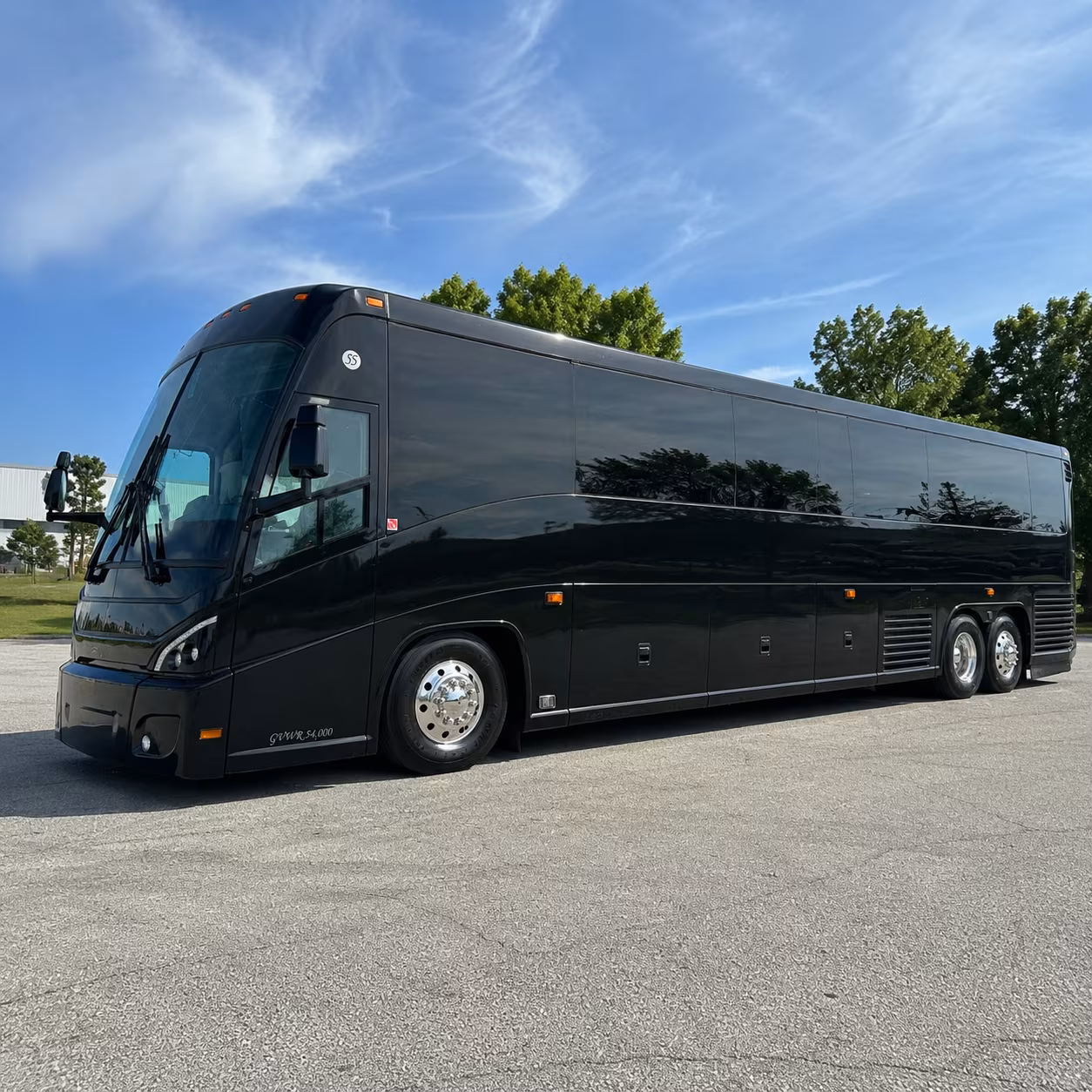 anaheim 47 passenger charter bus