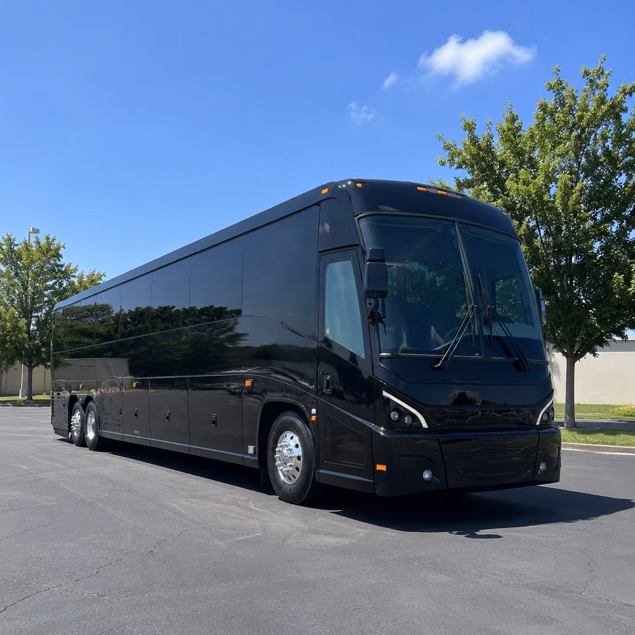 anaheim 56 passenger charter bus