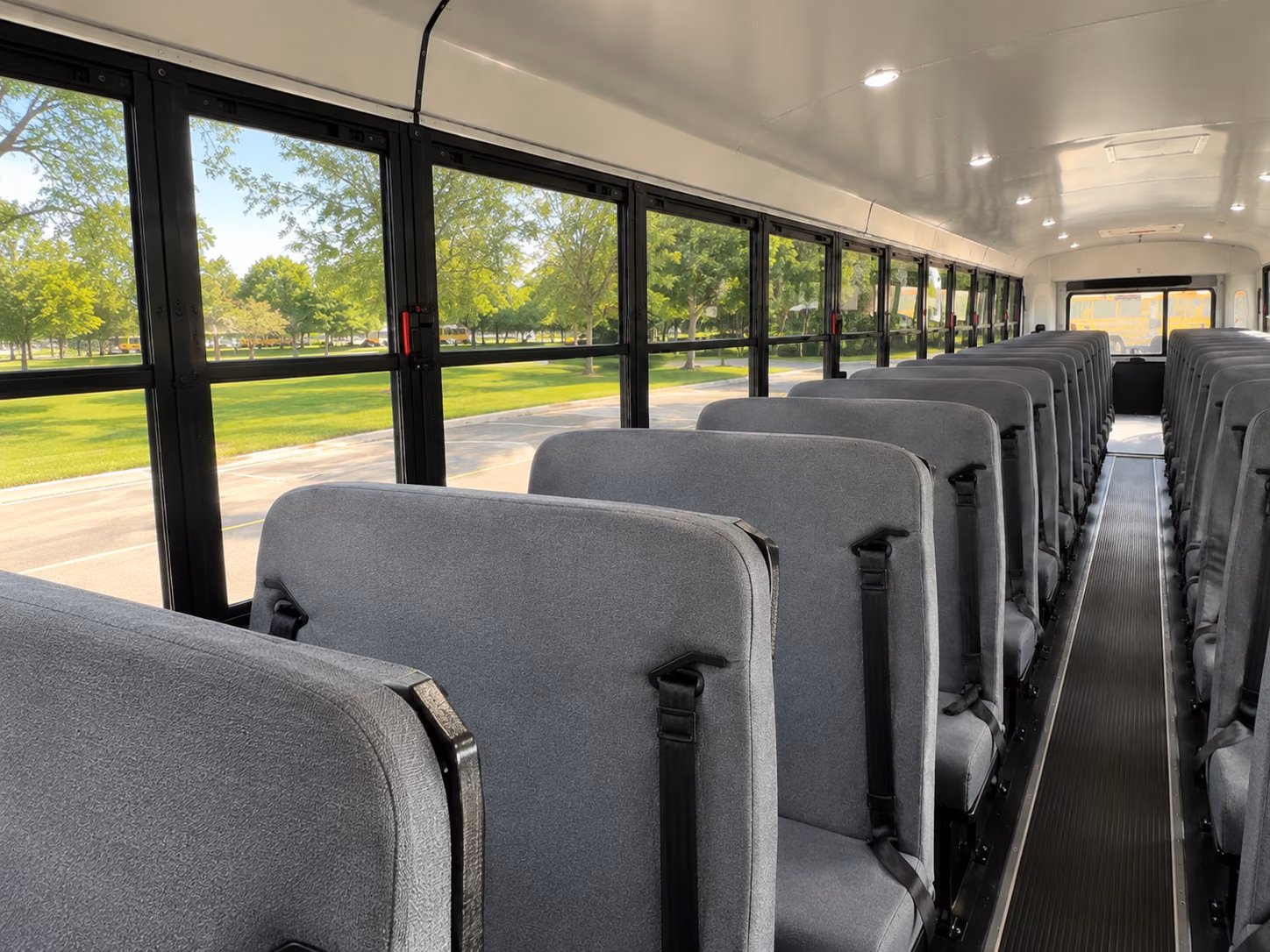 anaheim school bus interior