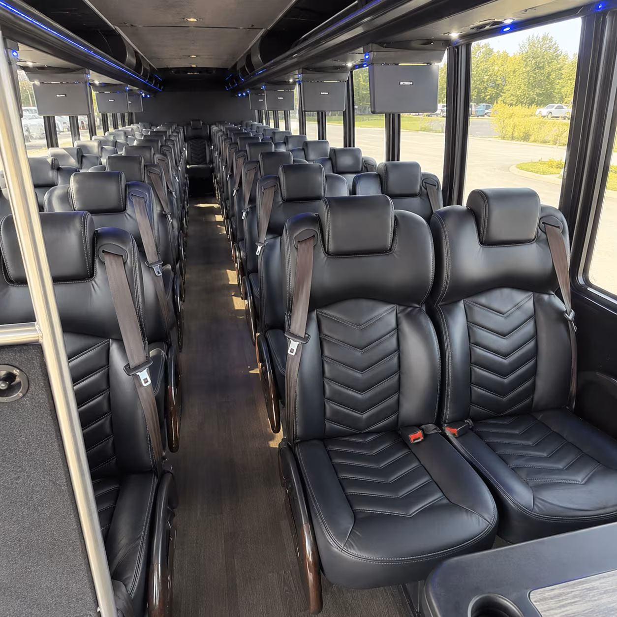 anaheim sporting event transportation onboard seating