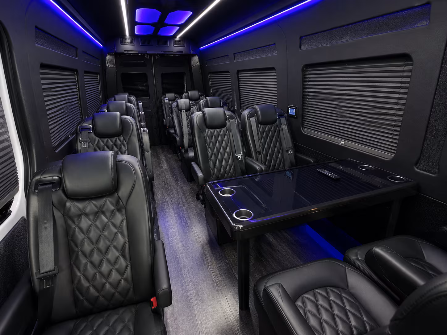 anaheim sprinter van with driver interior