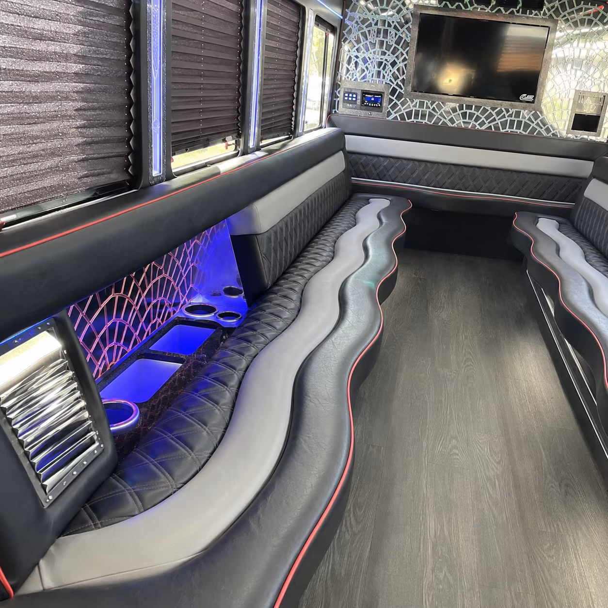 anaheim wedding party bus rental