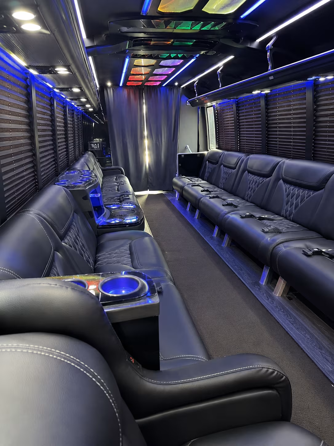 bus rentals for bands group and performers touring through anaheim