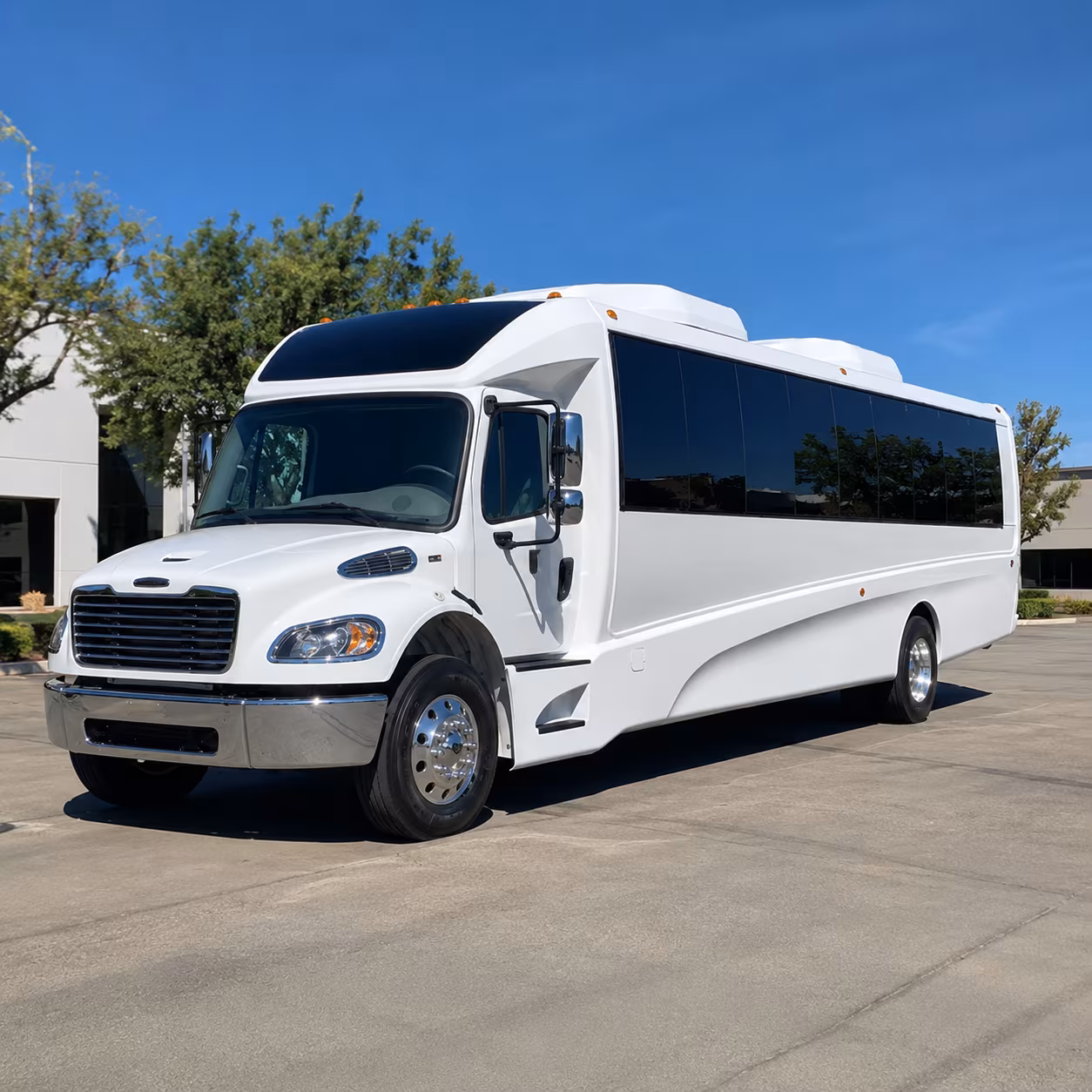 shuttle buses for weekly worship services in anaheim